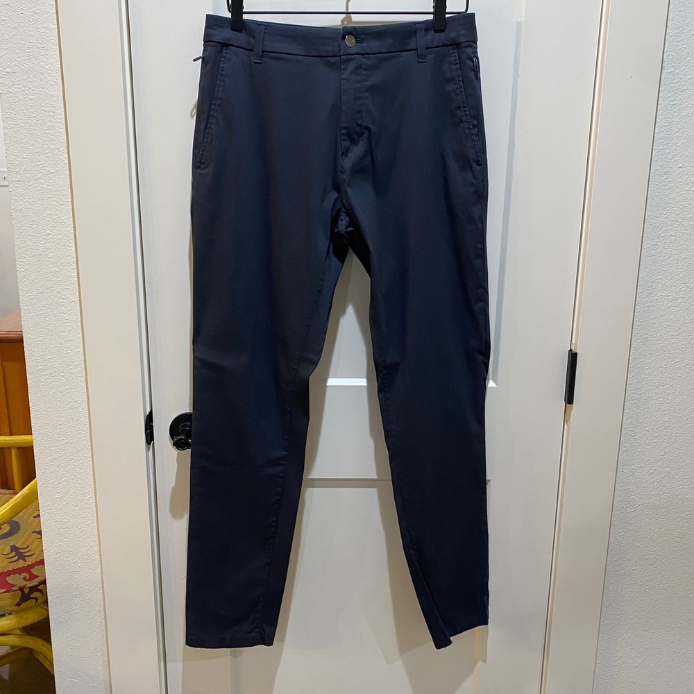 Birddogs Mens Navy Blue Chino Pants 32x32 Stretch Performance Khakis